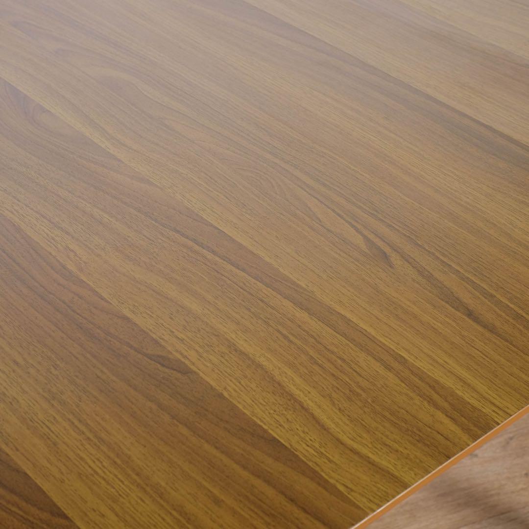 A 新品 伸縮式 ダイニング 3点 テーブル チェア ブラウン ダイニングセット