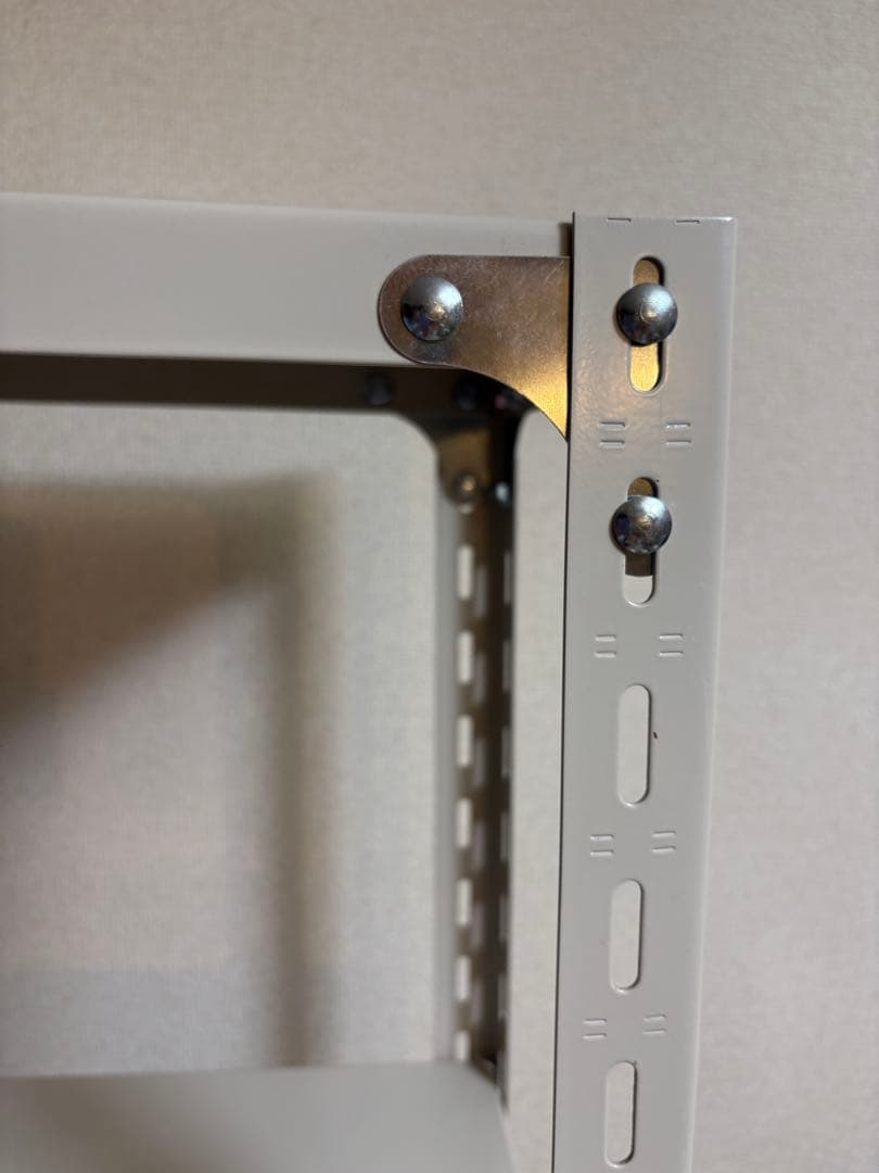 【送料込】D&DEPARTMENT 工業用スチールシェルフ　5段・アイボリー