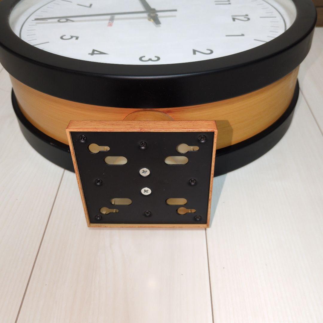 インターフォルム マッカーティ　壁掛け時計　柱時計　両面時計　アデペシュ　希少