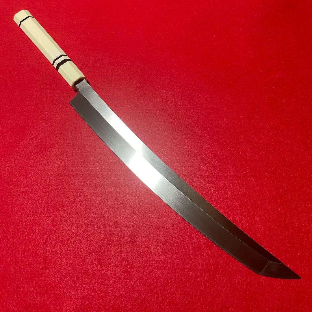 鬼反り　先丸柳刃　本焼