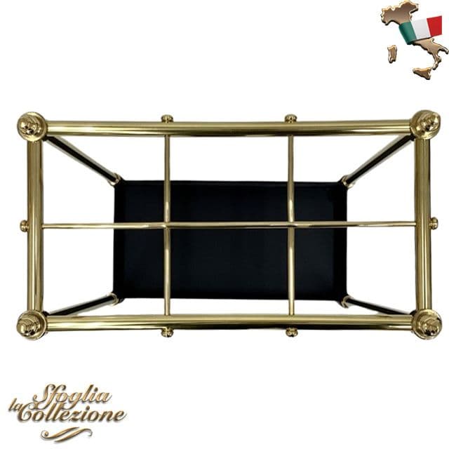 傘立て 金色と黒 イタリア製