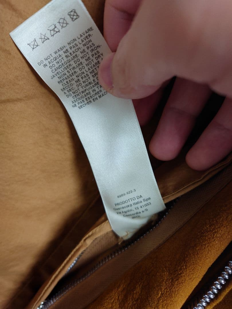 RickOwens 17aw ブリスターラムレザーライダース 48