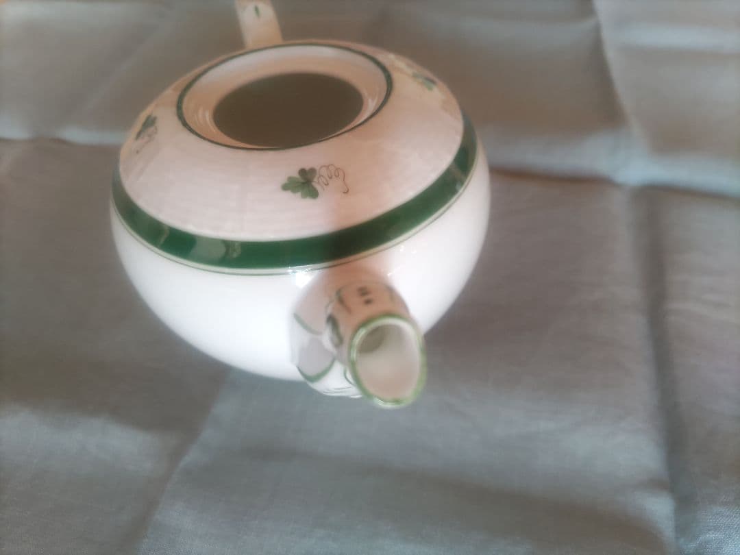 ヘレンド　ウィーンの薔薇　ポット