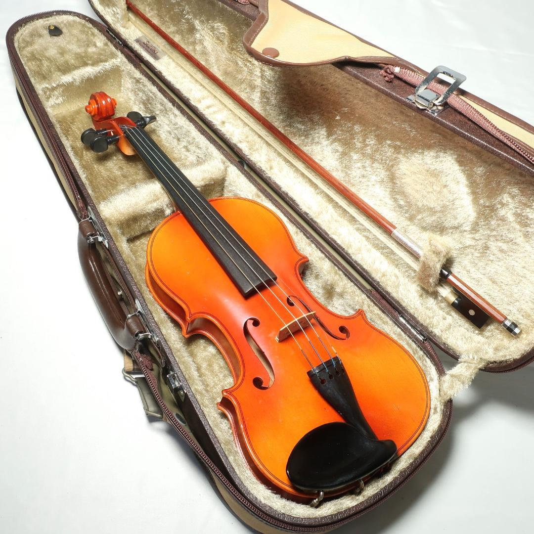弦交換 美品SUZUKI バイオリン No.220 1/4 1993製 ケース付