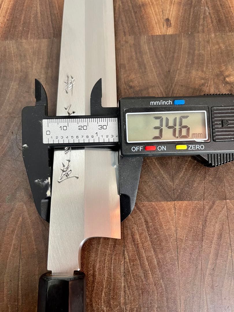 子の日　梓　柳刃　300mm 尺　包丁　刺身　和包丁　未使用　鞘付