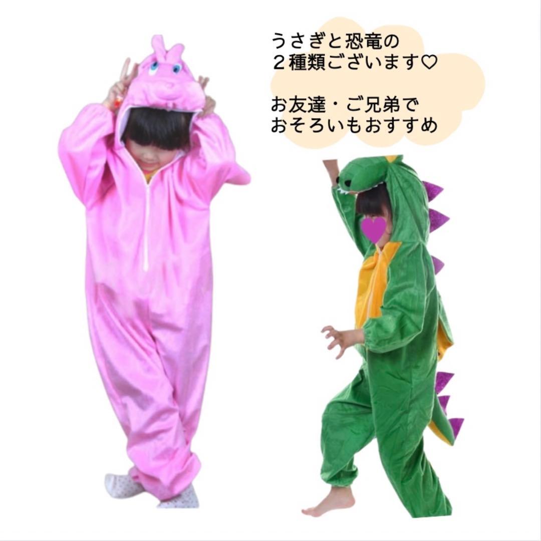 子ども服 M 100 〜 110 恐竜 アニマル 着ぐるみ 男女兼用 仮装 変装
