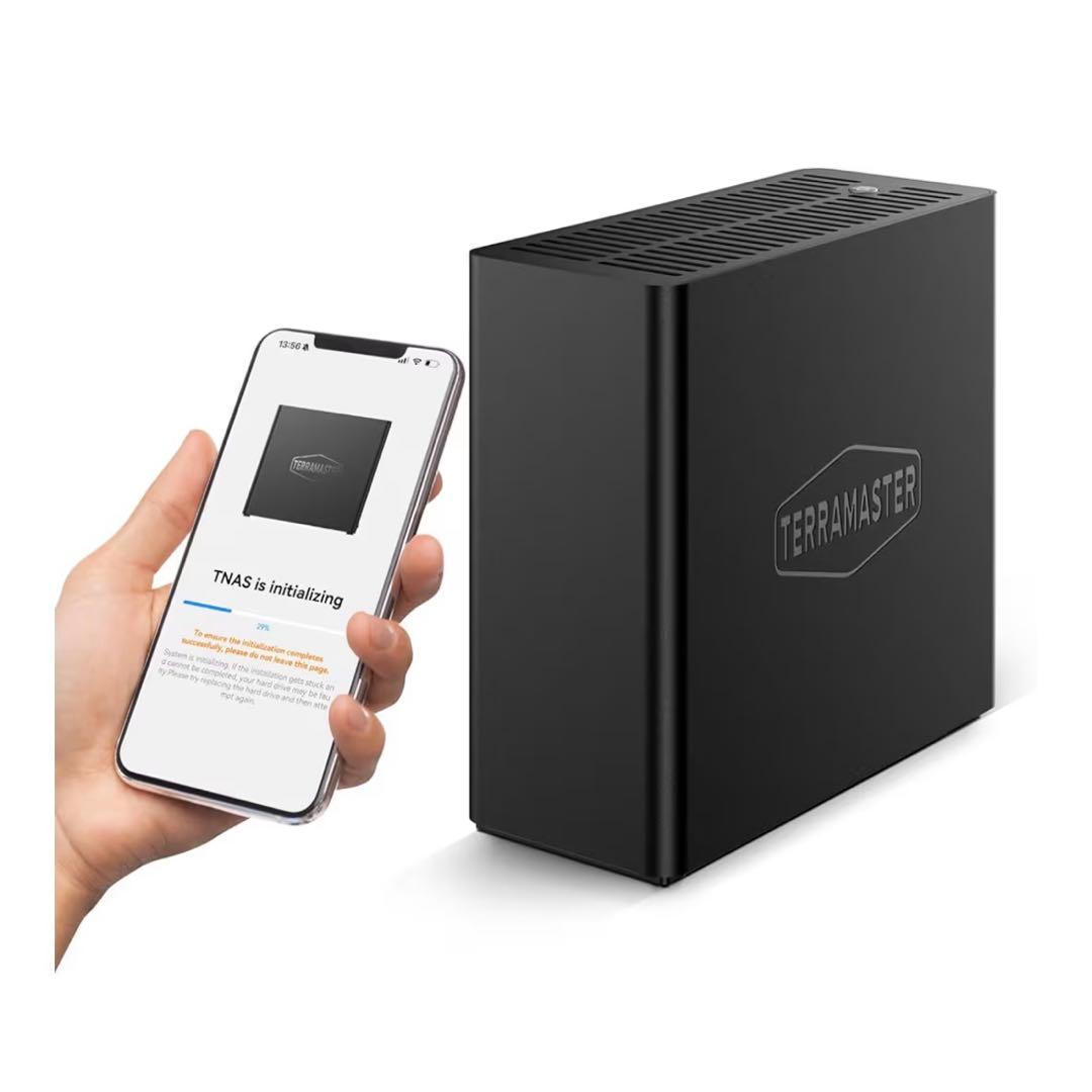 TERRAMASTER/F4 SSD/NASストレージ/4ベイ/
