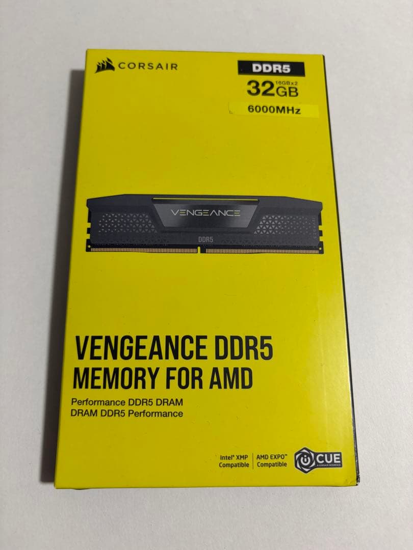 miaさん専用CORSAIR PCメモリ DDR5-6000MHz 32GB