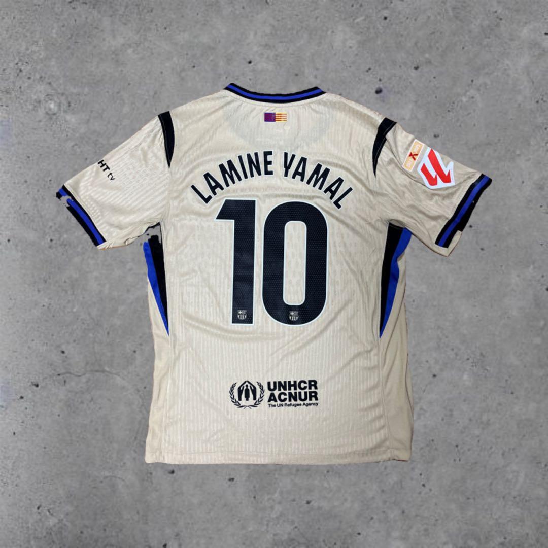 バルセロナ ユニフォーム ヤマル 25/26 アウェイ オーセンティック　正規品