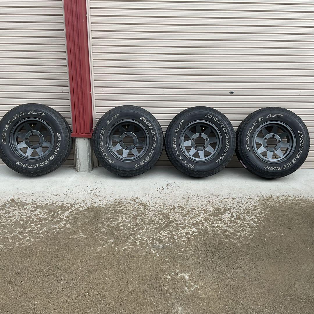 ジムニーＪＡで使用していた１５インチ希少ホイール、タイヤ年内価格格安で❣️