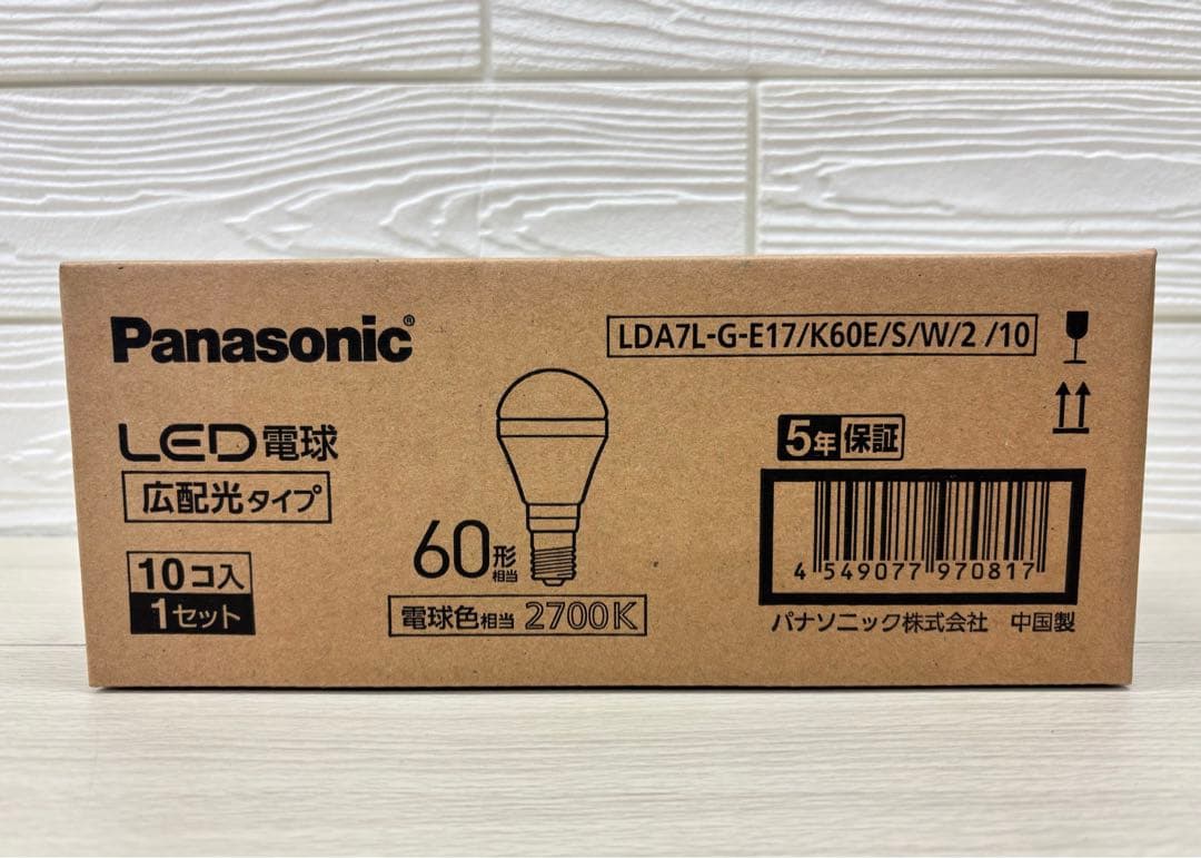 蛍光灯・電球 Panasonic LDA7L-G-E17/K60E/S/W/2 /10 182