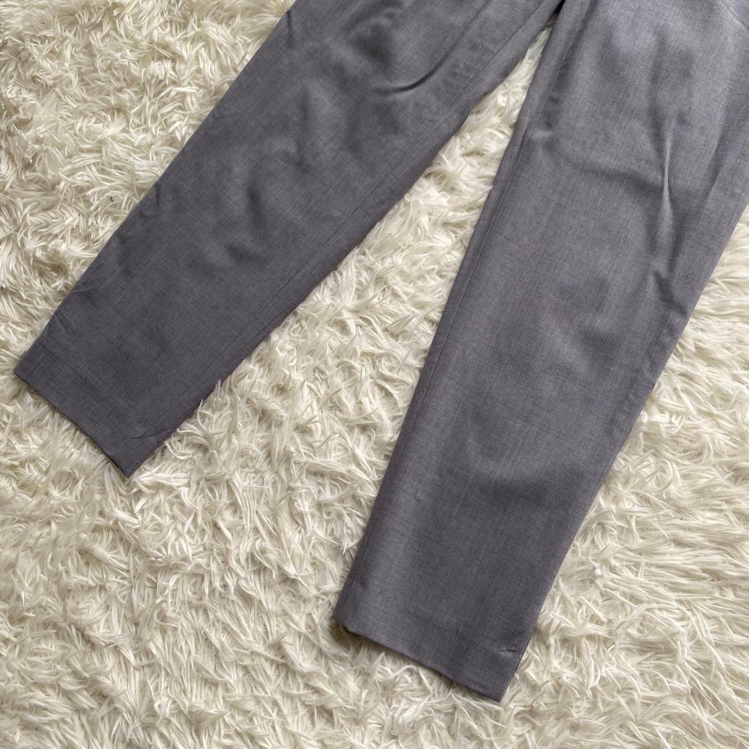 theory ノーカラージャケット パンツスーツ セットアップ グレー M