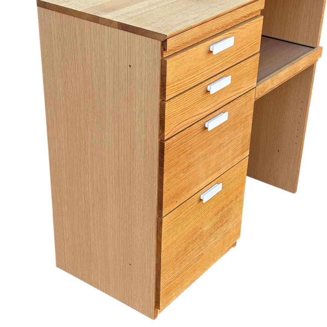 【週末セール】【美品】モモナチュラル HORM ホルム オーク材 キッチンボード