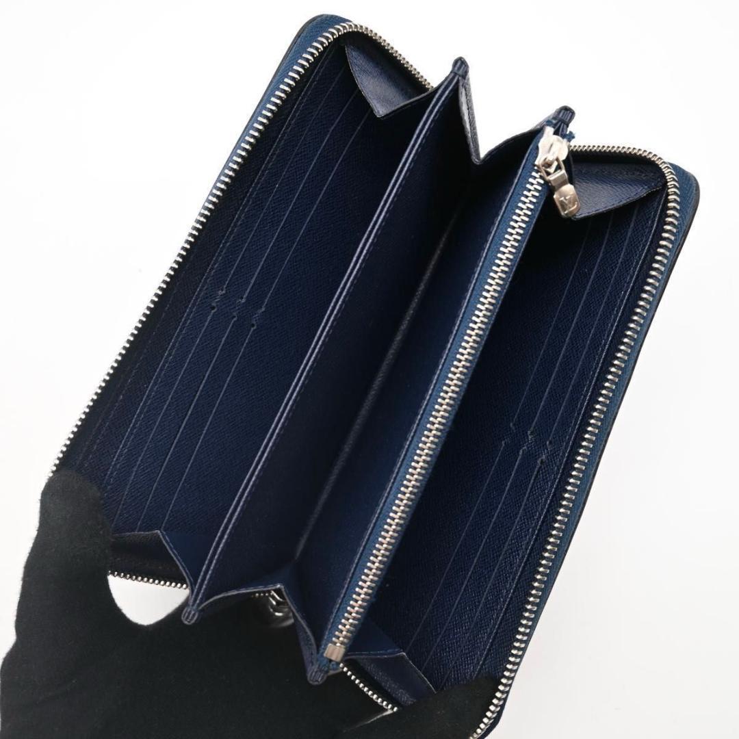 ルイヴィトン エピ ジッピーウォレット 長財布 アンディゴブルー ネイビー