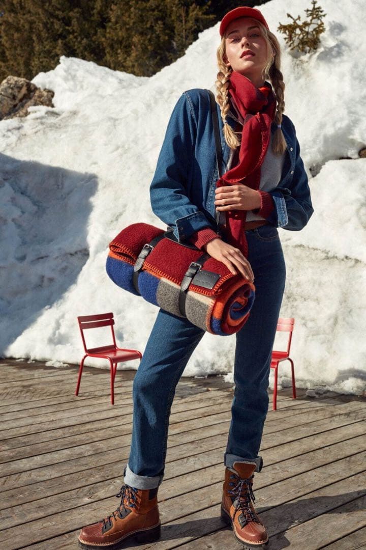 【ロンシャン】ウール ブランケット