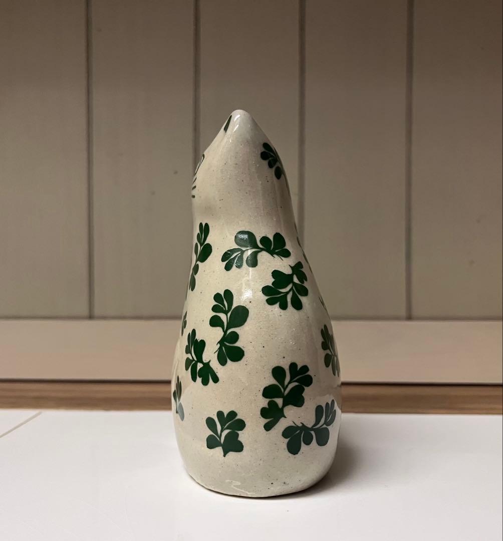 リサラーソン　まねくねこ　大　グリーン