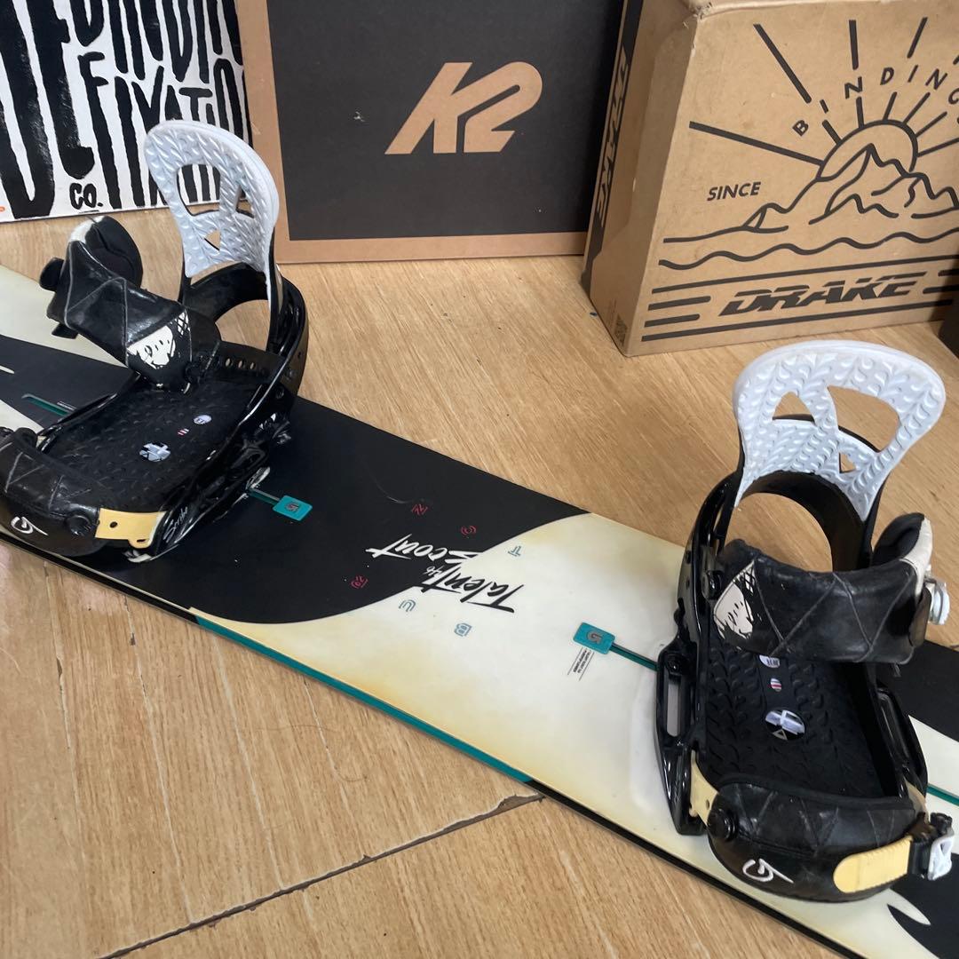 BURTON　タレントスカウト　バートン　バインディング付　スノーボードセット