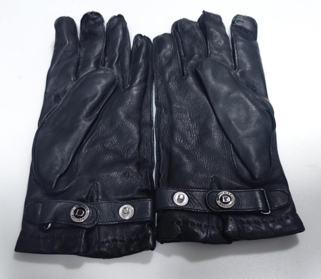 V新品 DENTS デンツ 紳士 レザーグローブ サイズ9 羊革カシミヤ英国製