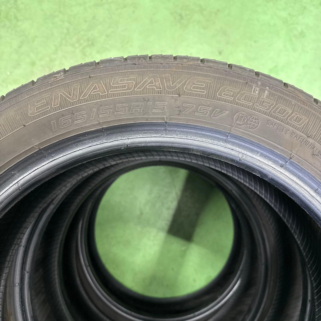 ENASAVE EC300 165/55R15 中古タイヤ 4本セット 24年製