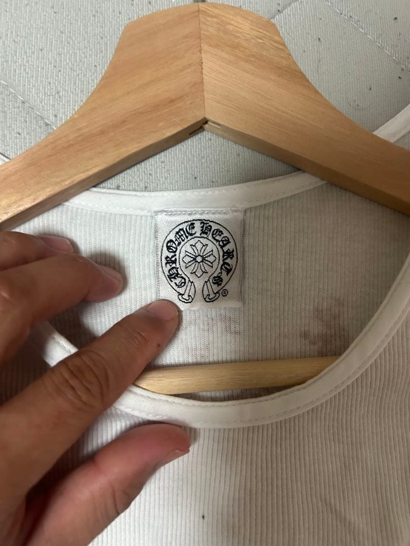 クロムハーツ　タンクトップ　白　L さらに値下げしました！