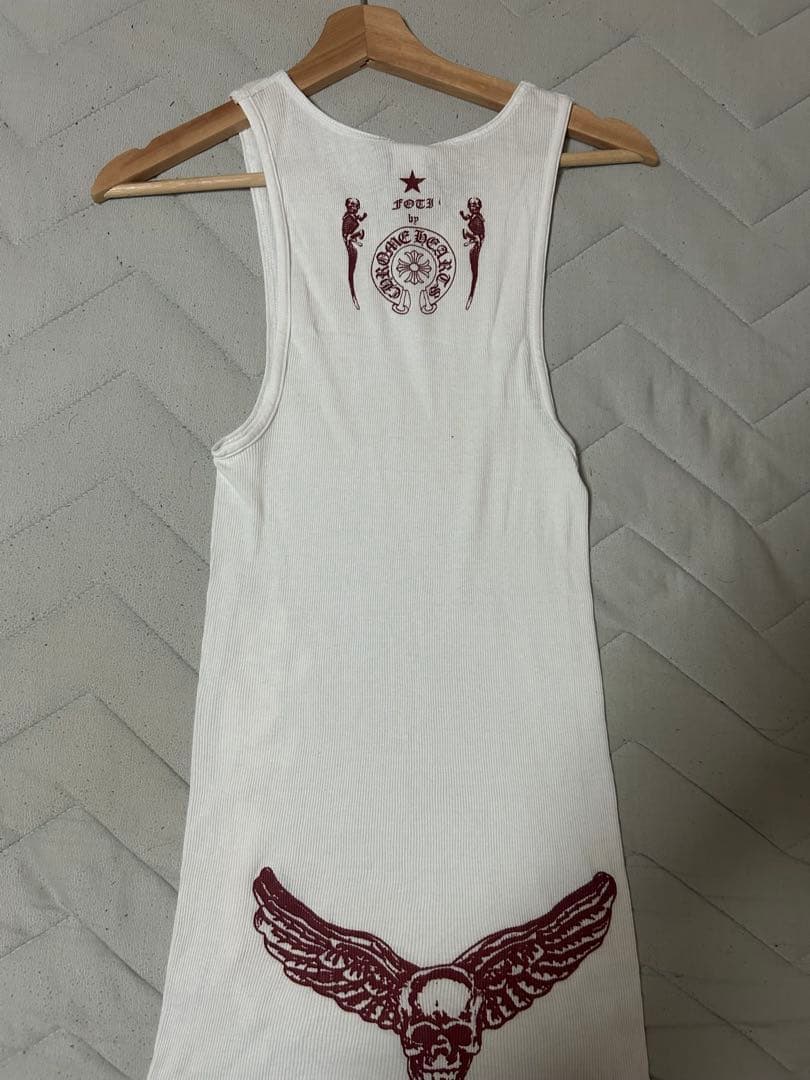 クロムハーツ　タンクトップ　白　L さらに値下げしました！