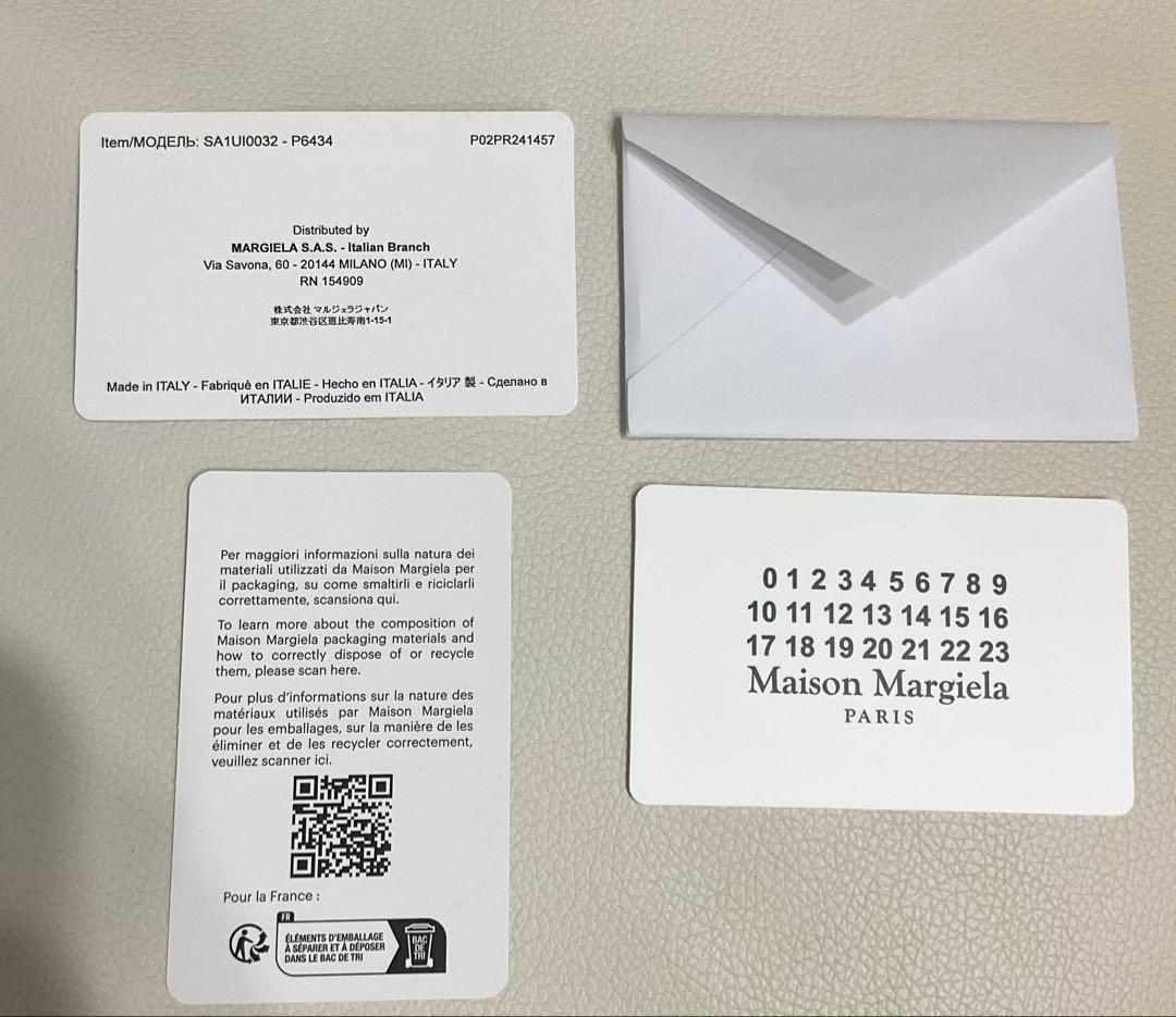 未使用 メゾンマルジェラ グラムスラム ミニウォレット