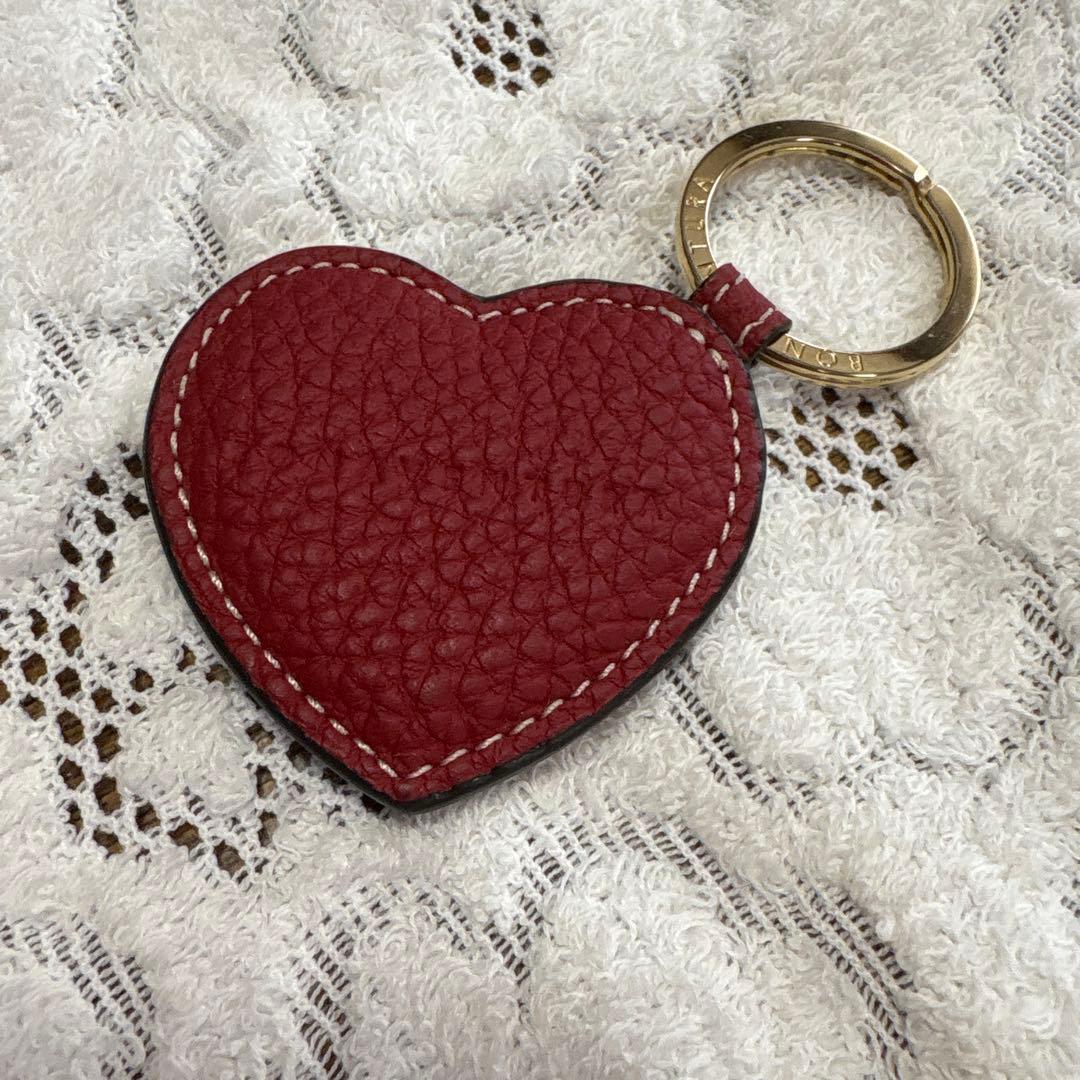 bonaventura ボナベンチュラ ハートキーホルダー(赤) レッド　美品