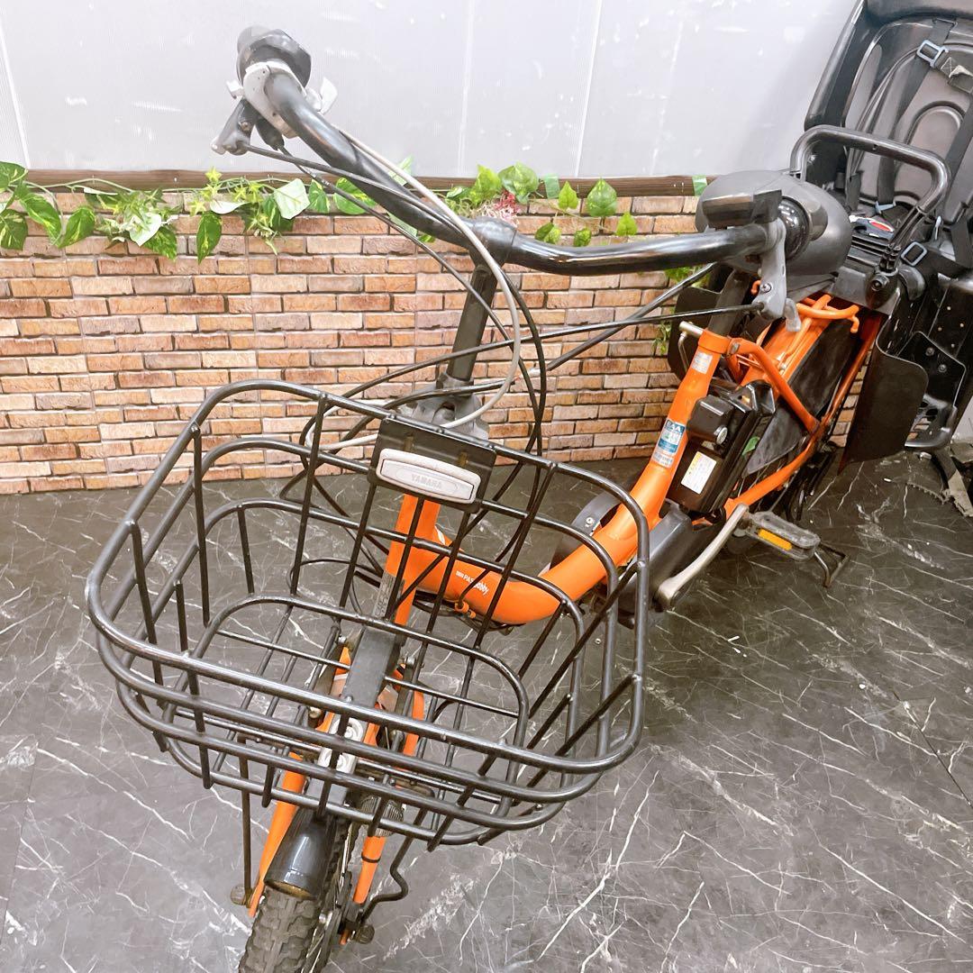 【17】YAMAHA PAS Babby オレンジ 3人乗り対応 20インチ