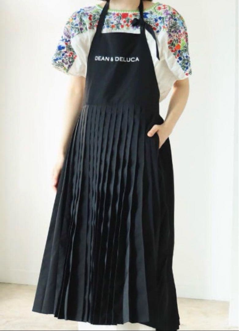 【新品】DEAN＆DELUCA×BEAMS COUTUREプリーツエプロンドレス