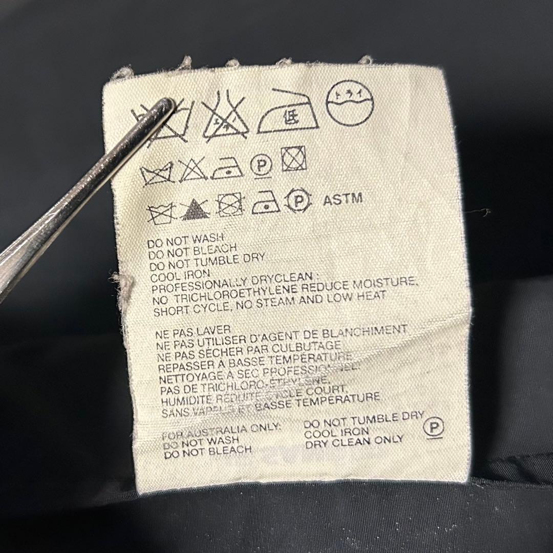 JIL SANDER ジルサンダー ステンカラーコート ロングコート 黒 38