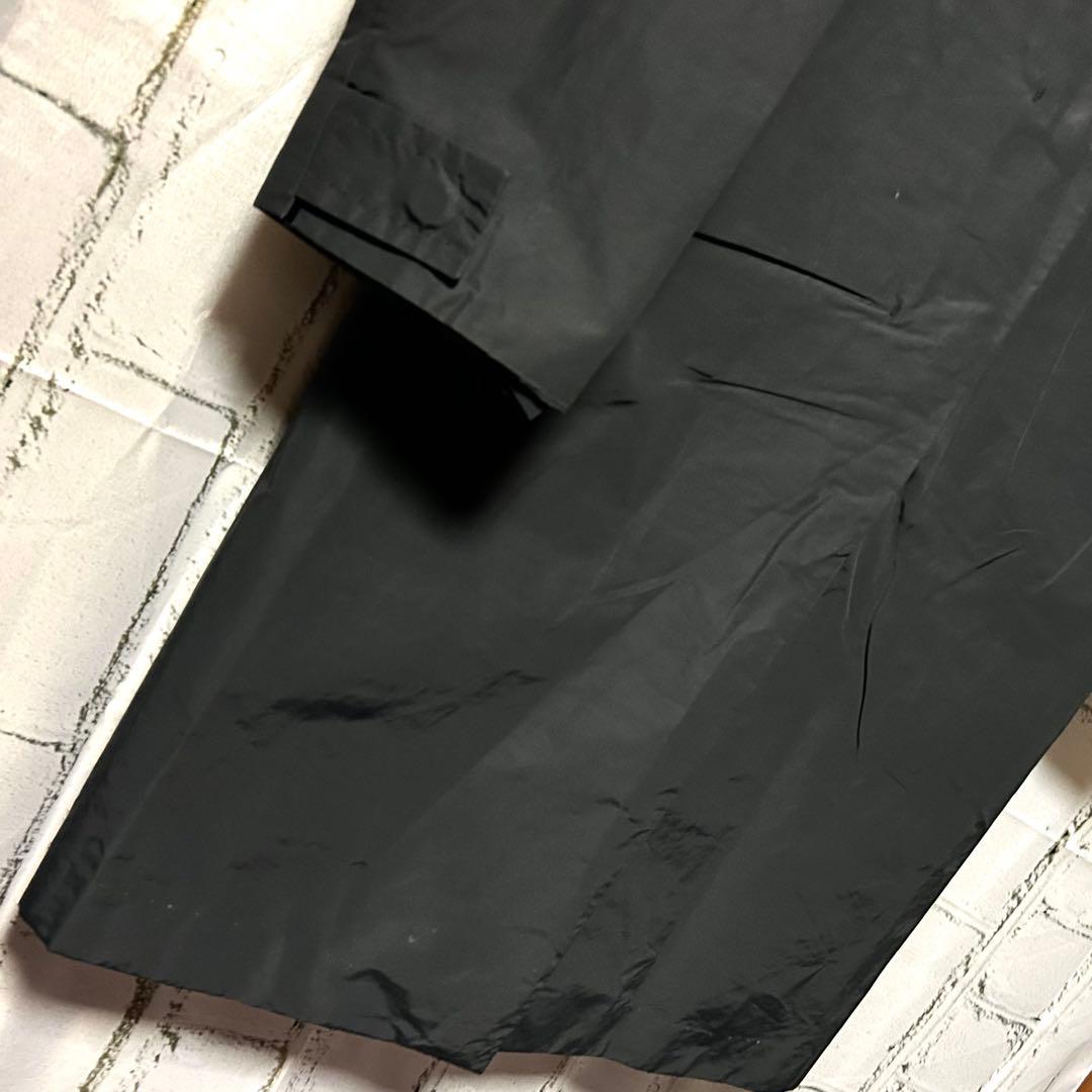 JIL SANDER ジルサンダー ステンカラーコート ロングコート 黒 38