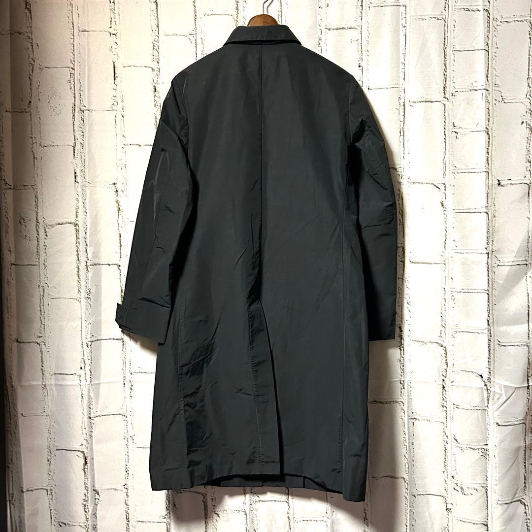 JIL SANDER ジルサンダー ステンカラーコート ロングコート 黒 38