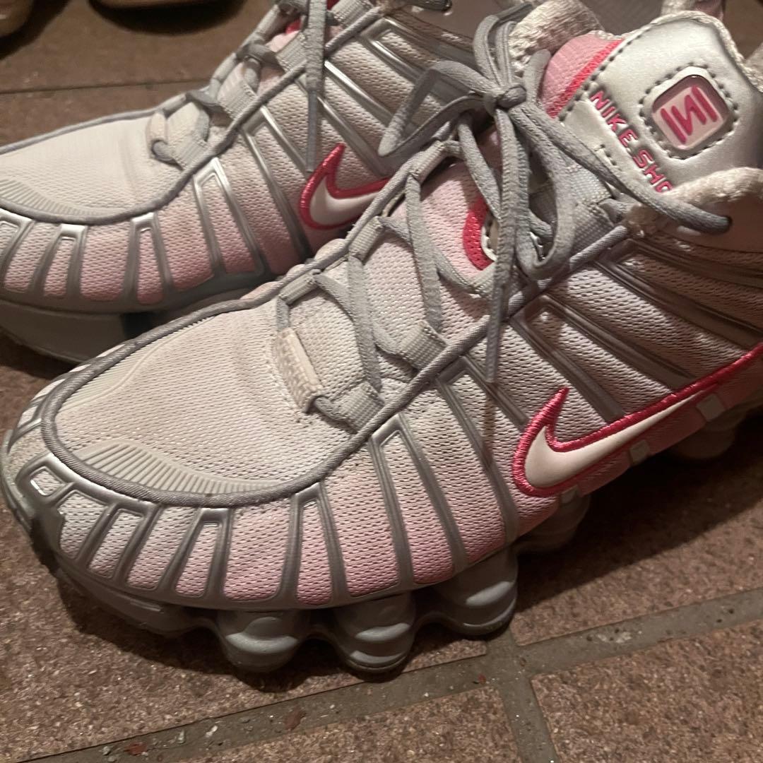 NIKE ナイキ ショックス Shox ピンク y2k シルバー