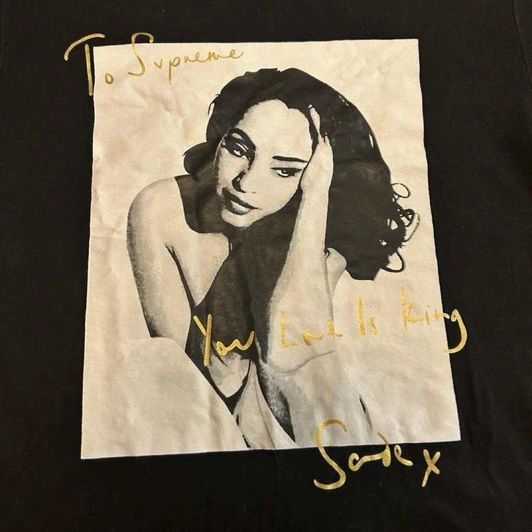 希少 17ss Supreme SADE Tシャツ USA製 Mサイズ