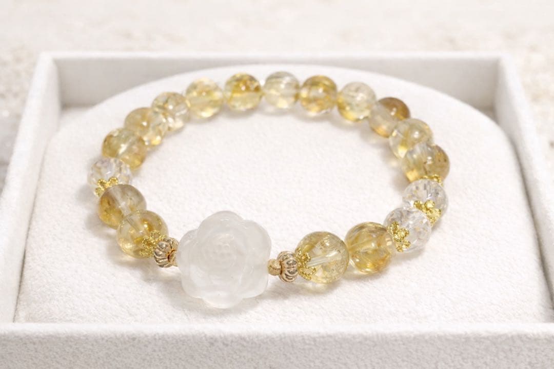 【HEMU】オリジナルブレス〜シトリン