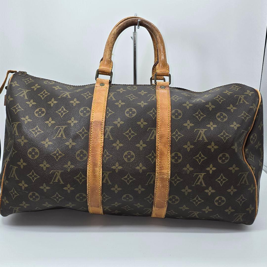 鑑定済　ルイヴィトン　キーポル45