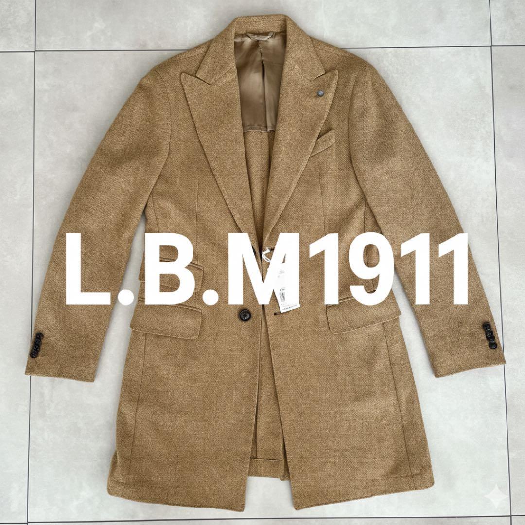 【週末限定値引き】 L.B.M1911 ベージュ チェスターコート