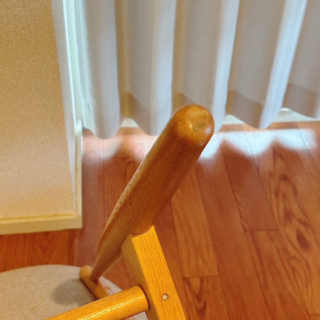 美品 希少カラー kitani キタニ チェア グレー ブルー 北欧家具