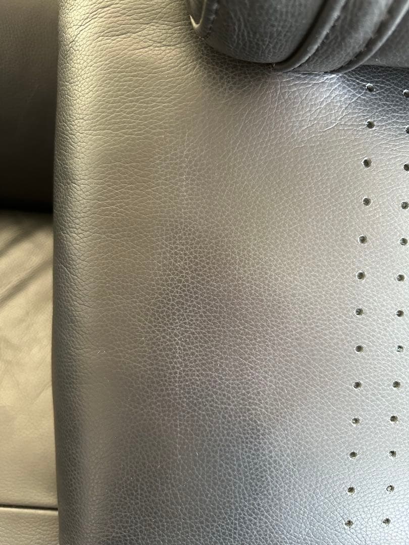 大塚家具LSコンフォート ソファー背もたれ3点セット 黒