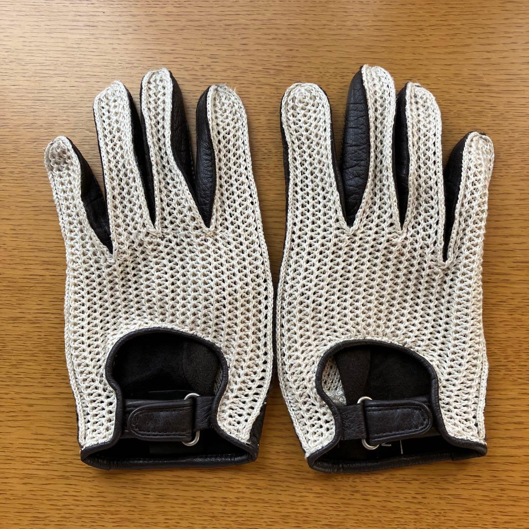 イタリアMEROLAメローラメッシュドライビンググローブ