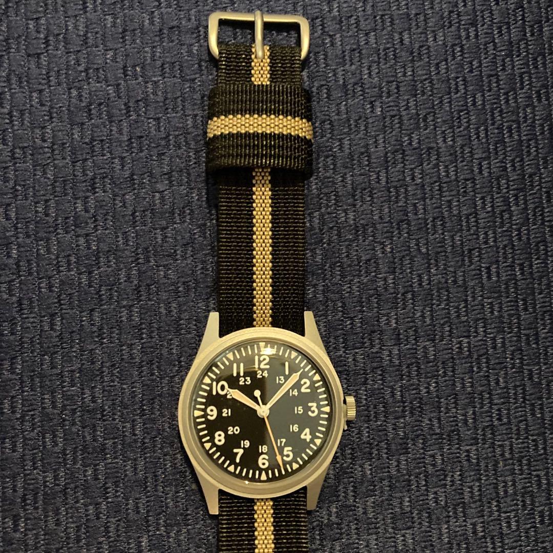 [新品] US ARMY GG-W-113 クォーツ式レプリカ時計