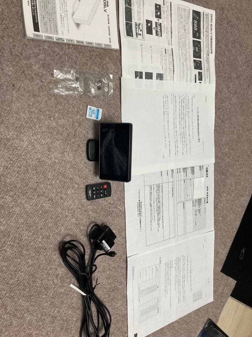 COMTEC ZERO 808LV レーダー探知機、OBD、無線LAN、リモコン