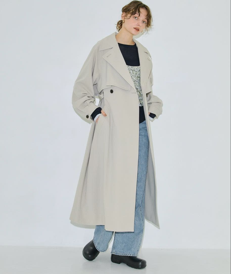 パブリックトウキョウ シックオーバーラップコート