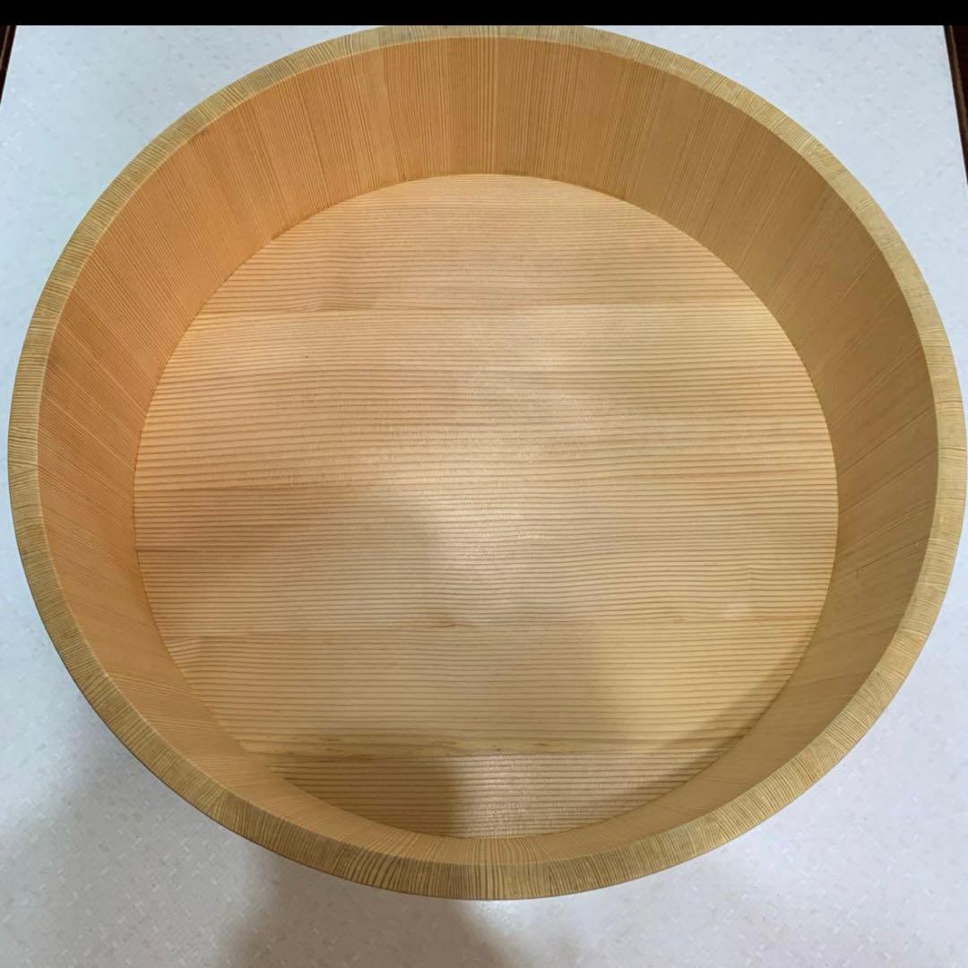 寿司桶 吉野杉 大きめサイズ 4升 40合 飯台 半切 日本製