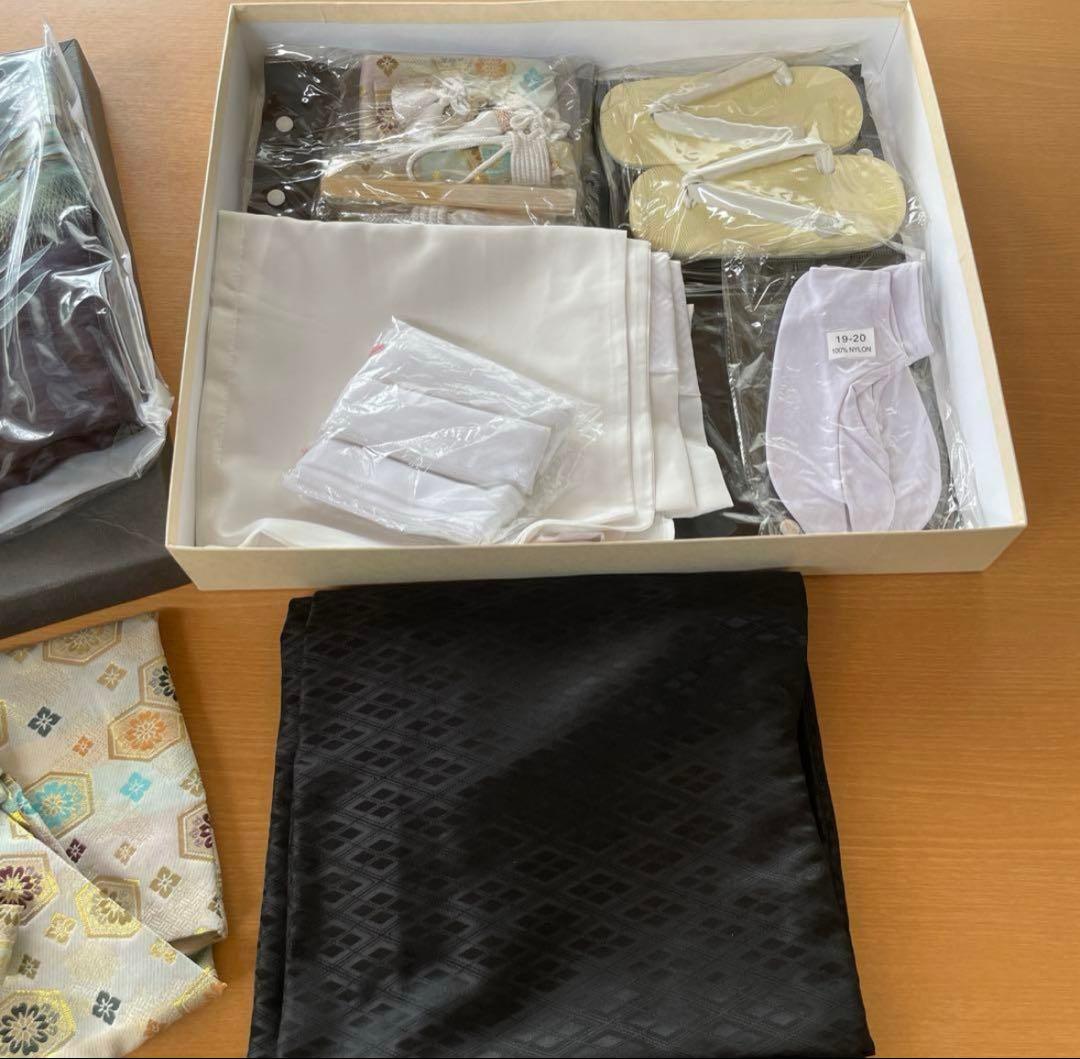 [即日発送します]七五三 男の子 7歳 着物和装セット