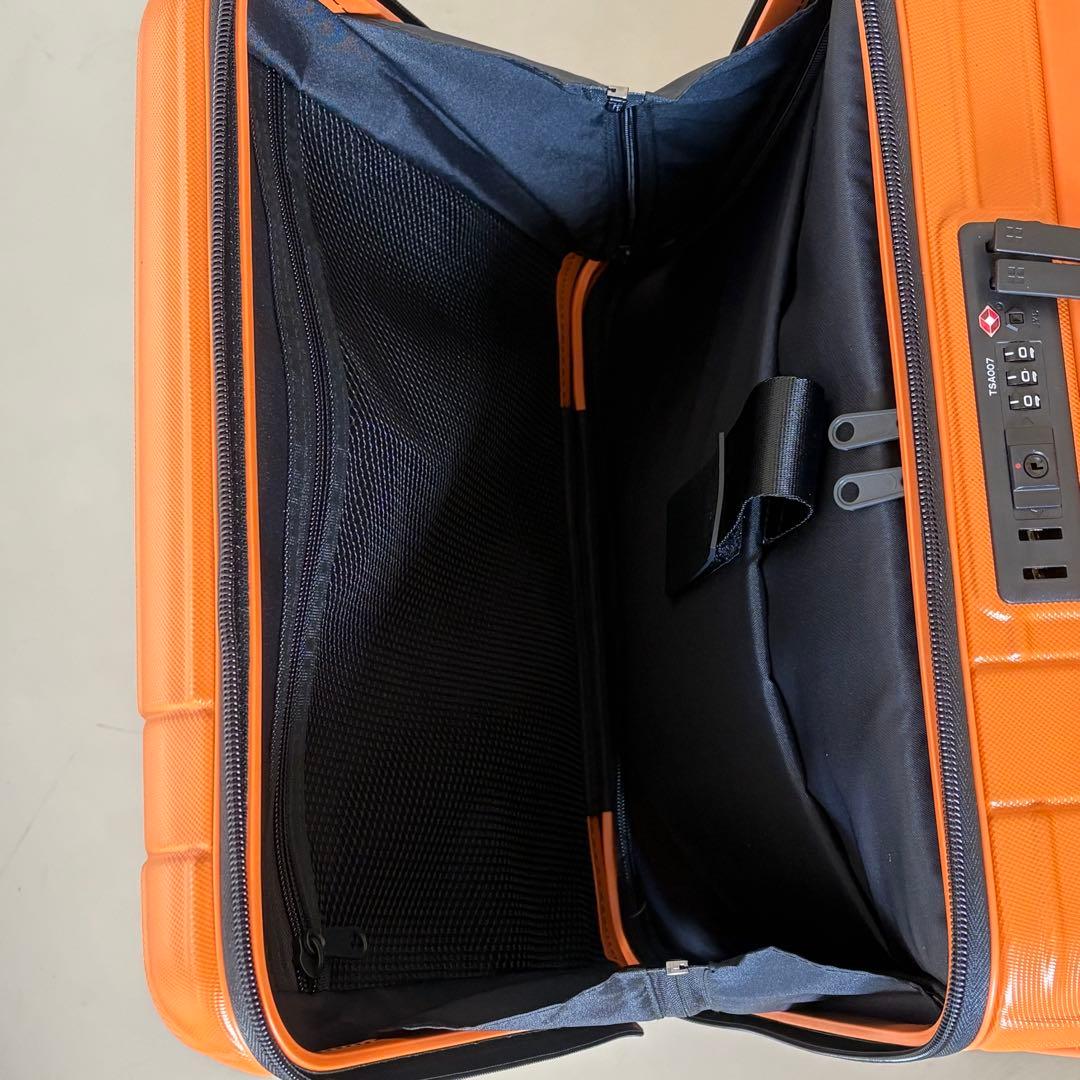東急ハンズ hands+ スーツ キャリー ケース 35L オレンジ