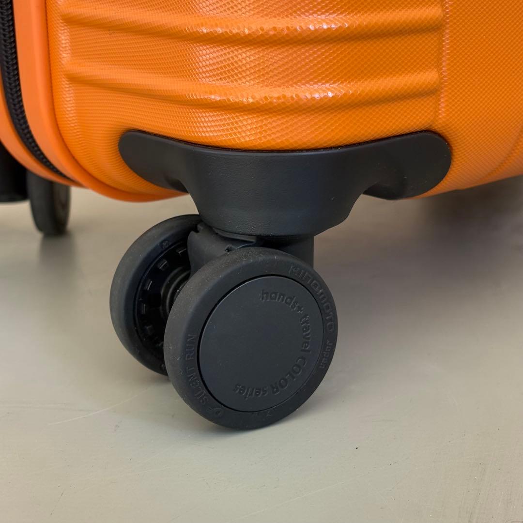 東急ハンズ hands+ スーツ キャリー ケース 35L オレンジ