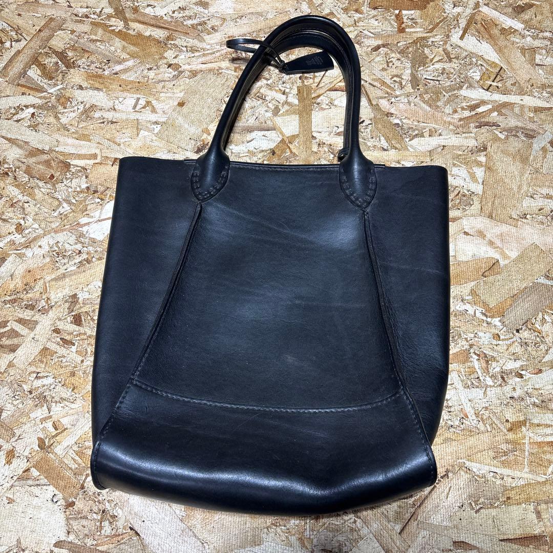 カネコカオル　極肉厚　レザートートバッグ　イタリア製