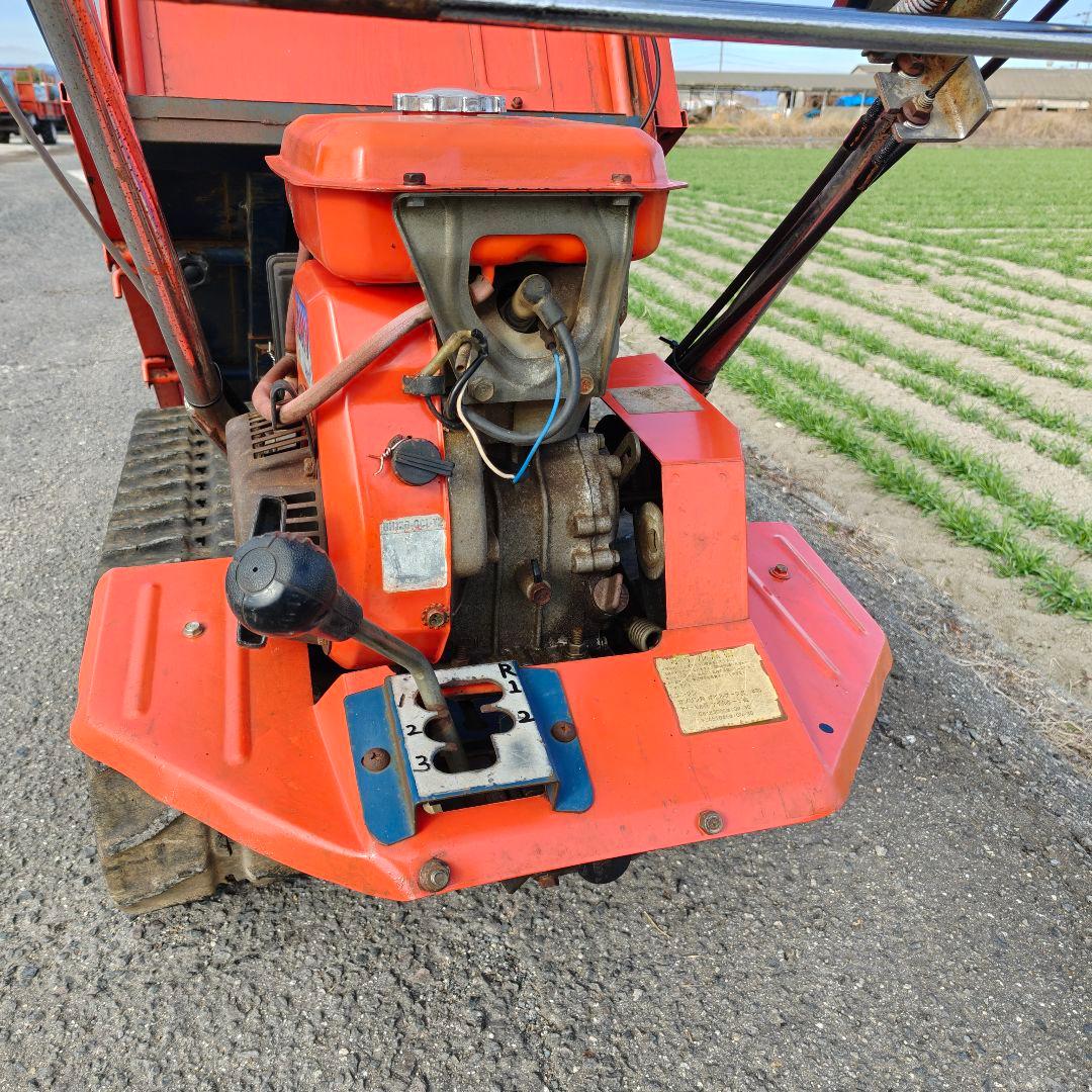 筑水キャニコム BFP402 運搬車 ダンプ クローラー ガソリン 手動ダンプ