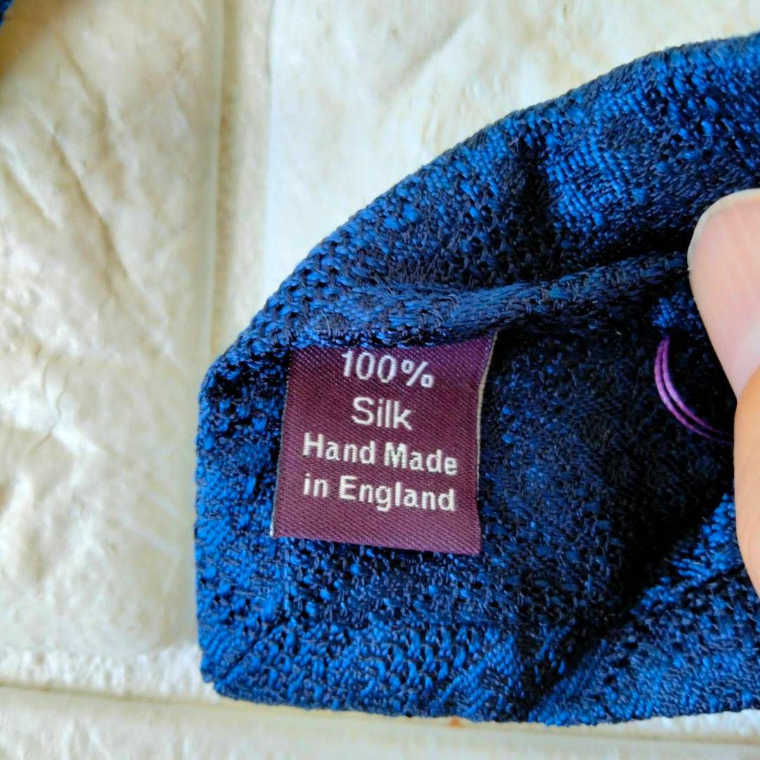 Asprey【美品】ネクタイ　シルク100％　イングランド製　定価31000円